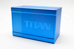 Boxgods Titan Solid Blue Deck Box